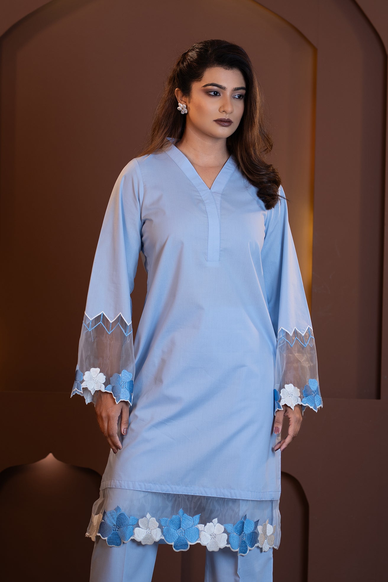 Neelam - Petal Grace Kurta Set