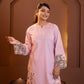 Gulabi Noor - Blush Pink Embroidered Kurta Set with Dupatta