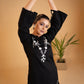 Zarrah - Noir Blossom Elegance