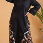 Shabnam - Black Embroidered Kurta Set